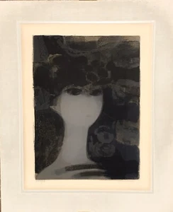Andre Minaux, 20th Century Art, Woman Portrait Hand Sgnd Nmbrd AP Litho 1950's - Picture 1 of 3