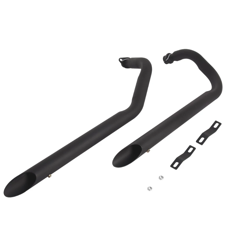 For Honda Shadow ACE 750 VT750C 1997-2003 Exhaust Black Muffler Pipe Full System Foto 1 de 4