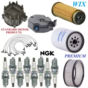 Tune Up Kit Filters Cap Spark Plugs Wire For CHEVROLET C10 V8 5.0L 1979-1980 - Picture 1 of 1