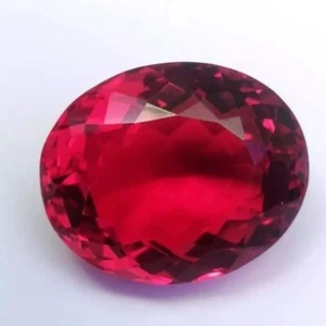 Brazilian Pink-Red Topaz Oval Cut 100+ Ct Natural EGL Certified Loose Gemstone - Picture 1 of 7
