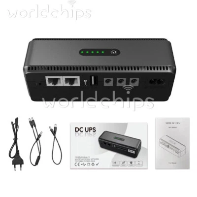 DC 5V9V12V Battery Backup UPS Uninterruptible Power Supply 8800mah/10400mah New - Image 1 of 4