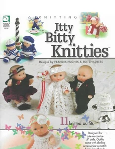 Knitting Itty Bitty Knitties-11 Knitted Outfits - Picture 1 of 1