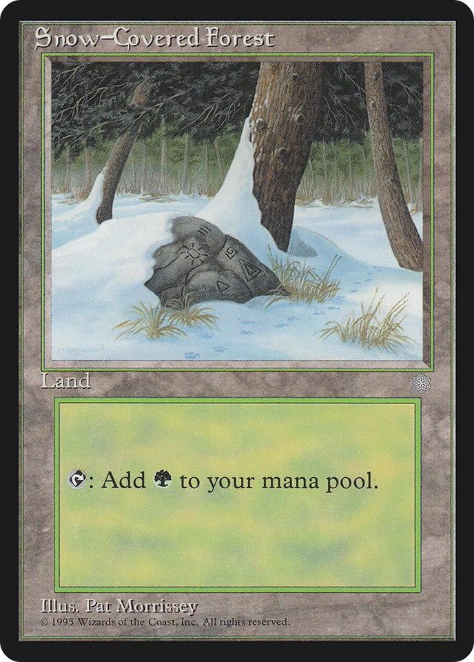 Snow-Covered Forest x (4) MTG - Ice Age - EX/NM - C347 - 4RCards - Image 1 of 1