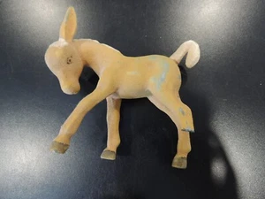 Cast Iron Donkey Mule Horse Toy Figure Vintage Miami Beach Florida Souvenir - Picture 1 of 8