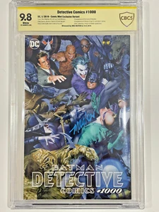 Detective Comics #1000 Mike Mayhew Comic Mint Exclusive Variant CBCS 9.8 Signed - Picture 1 of 2