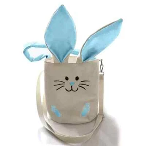 Boys Boutique Easter Bunny Bags Tote Basket Super Cute NEW - Picture 1 of 3