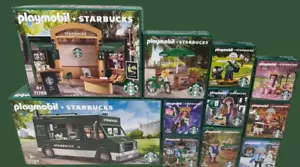 Starbucks Korea Exclusive 2024 Playmobil Figuren Special Edition Full Set - Bild 1 von 2