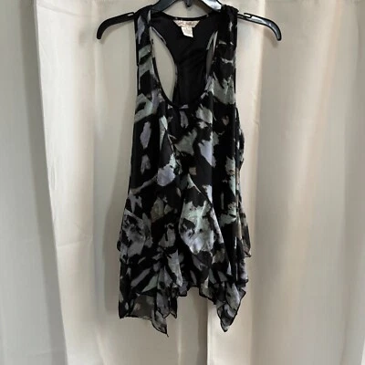 Top Artístico Mujer Grande Oscuro Romántico Fairygrunge Asimétrico Volantes Boho Y2K 18080 Foto 1 de 4