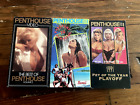 Lot vintage VHS de 3 animaux de compagnie de l'année 1991 Best of Penthouse passeport paradisiaque