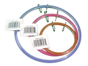 CNSTH A3557 Embroidery Hoops Set of 3 Lightweight Durable 3.5 5 7 Inch - Picture 1 of 4