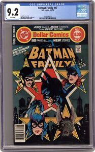 Batman Family #17 CGC 9.2 1978 4325506015