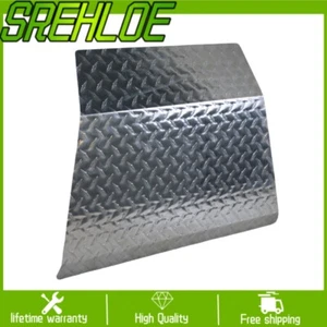 For EZGO TXT/PDS Golf Cart 94 up Front Bumper Shock Cover Aluminum Diamond Plate - Picture 1 of 5