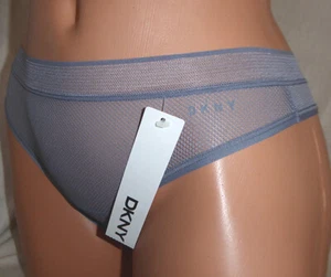NWT DKNY S mesh soft Thong Panty gray smooth - Picture 1 of 5