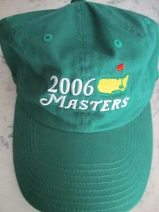 2006 Masters Augusta green hat - Picture 1 of 1