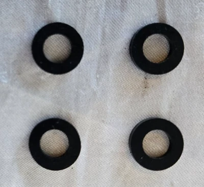 4 nuevas JAGUAR XJS 76-96 XJ6 82-87 PINZA DELANTERA puente mitad sello Foto 1 de 2