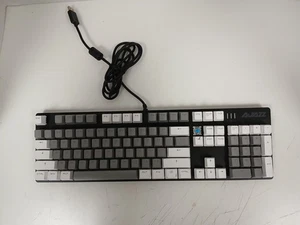 AJAZZ RoboCop Wired Mechanical Gaming Keyboard, Black - Picture 1 of 6