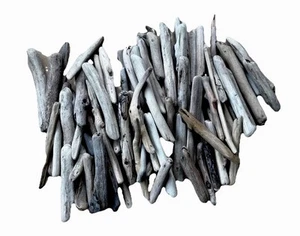 60 Driftwood Sticks 7”-9” | Natural Beach Wood for Crafts, Decor, Weddings - Picture 1 of 8
