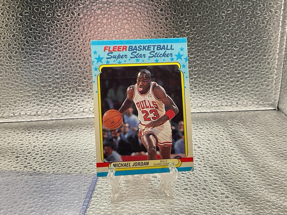 1988 Fleer Sticker Michael Jordan for sale | eBay