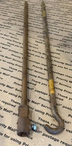 Vintage Toyota Land Cruiser Jack Extension And Hook Rod - Picture 1 of 8