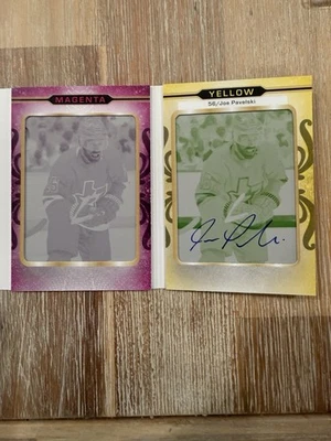 24-25 UD The Cup Joe Pavelski печатная пластина буклеты с автографом 1/1 23-24 серия 1 - Изображение 1 из 4