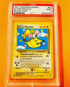 Pokémon Balloon Pikachu Psa 9 Black Star Promo # 25 - Picture 1 of 1