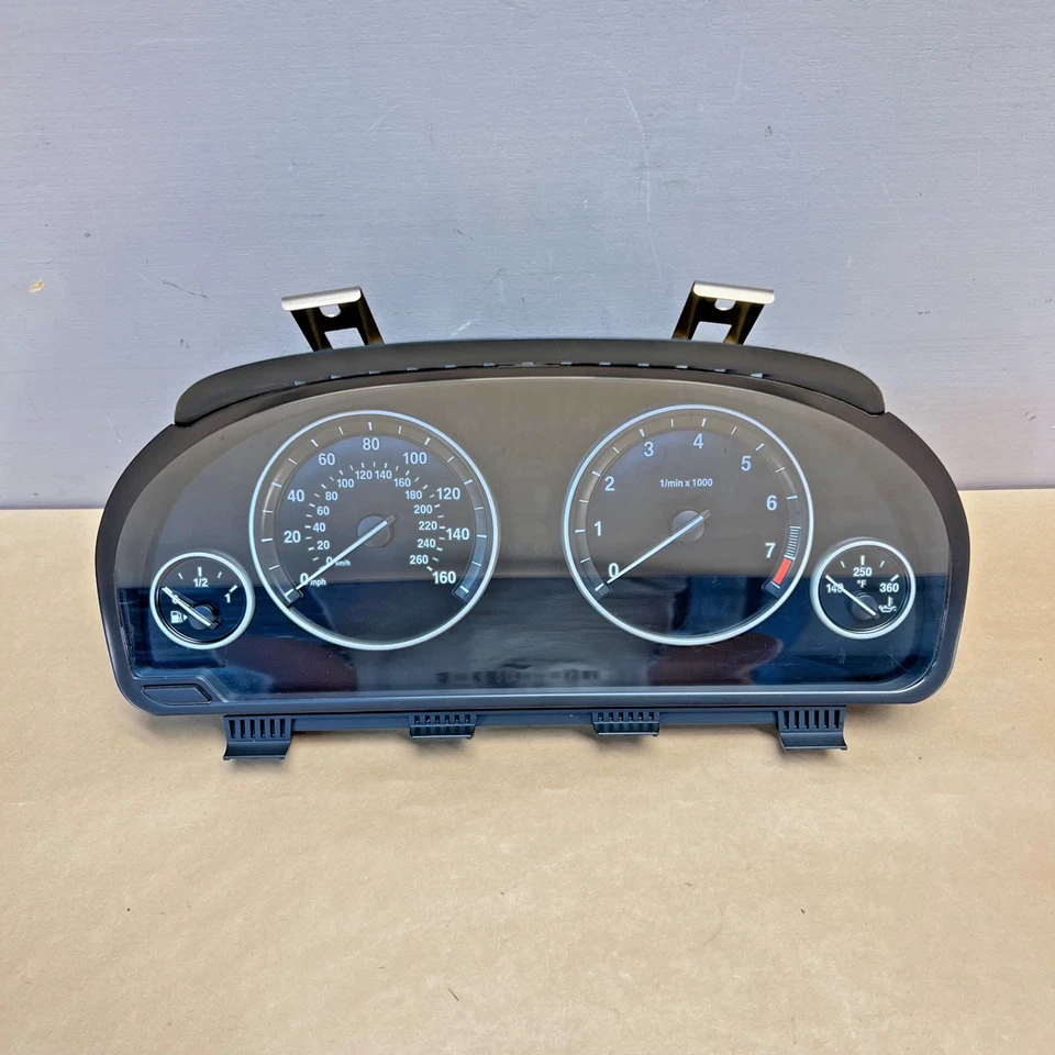 2014-2016 BMW 528i 535i 550i Speedometer Instrument Cluster OEM - 62109364606 - Image 1 of 4