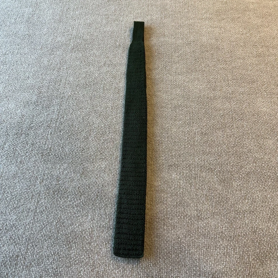 Corbata informal para hombre Rufflernit By Rooster mezcla de lana verde Foto 1 de 4