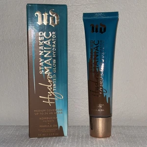 URBAN DECAY STAY NAKED Hydromaniac Tinted Glowy Hydrator 81 Deep 1.1oz - Picture 1 of 14