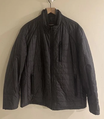 Chaqueta aislante acolchada Johnston & Murphy para hombre XXL 2XL gris acolchada Foto 1 de 4