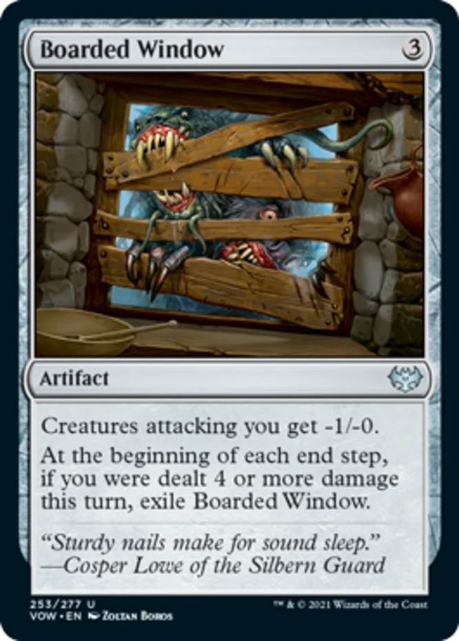 x1 Boarded Window - Innistrad: Crimson Vow - NM - MTG - Image 1 of 1