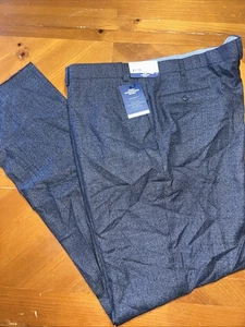 Hart Schaffner Marx Wool Chicago Fit Size 44 Waist Unfinished Length - Picture 1 of 3