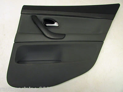 Panel de puerta trasera derecha SAAB 9-3 2005 cuero gris OEM 04 05 06 07 Foto 1 de 4
