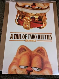 Garfield-A Tale of Two Kitties Movie Poster 13.5 x 20 inches authentic - Picture 1 of 1
