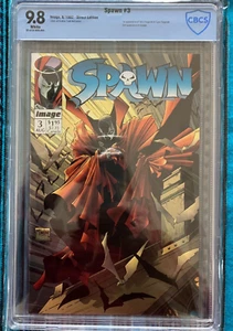 Vintage Spawn Comic Book #3 1992 Graded 9.8 - Picture 1 of 2