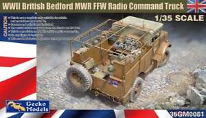 Gecko Models 35GM0061 1/35 WWII British Bedford MWR FFW Radio Command Truck