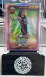 2024-25 Topps Chrome Basketball Jaime Jaquez Jr Pink Refractor #36 - Bild 1 von 2