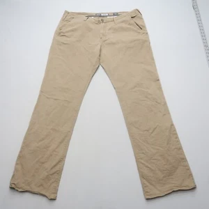 BKE Buckle Mens Tyler Straight Chino Pants Size 38 Long Beige 33" Inseam - Picture 1 of 11