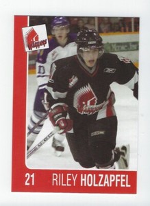 2004-05 Moose Jaw Warriors (WHL) Riley Holzapfel (Vienna Capitals)