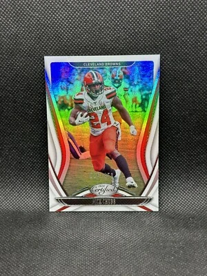 2020 Panini Certified Football Nick Chubb #85 Base Mirror /450 - Image 1 of 2