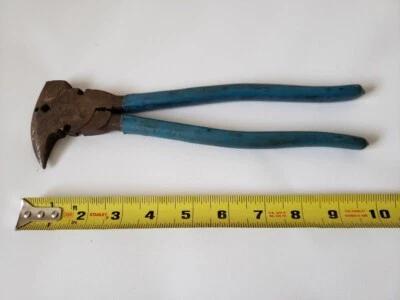 VINTAGE USA CHANNELLOCK MEADVILLE, PA. #85 FENCE PLIERS  - Image 1 of 4