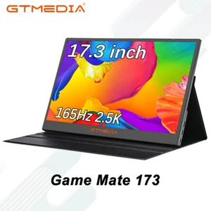 GTMEDIA 165Hz Portable Gaming Monitor Tragbar 17.3” Bildschirm IPS 2560x1440 Neu - Bild 1 von 20