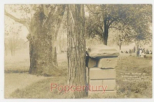 Postcard RPPC 1906 West Virginia Parkersburg Blennermassett Island Mansion Stone - Picture 1 of 2