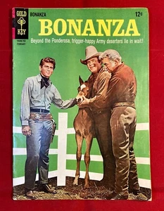 Vintage Gold Key BONANZA #23 TV Show Comic Book February 1967 FN - Picture 1 of 4