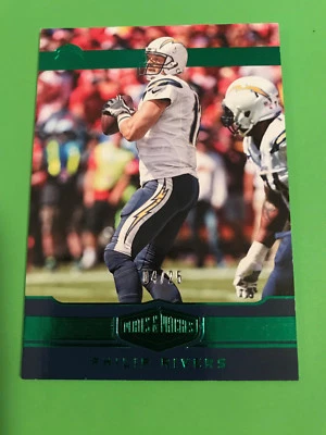 2016 PANINI PLATES PATCHES PHILLIP RIVERS CHARGERS SER. # 04/25 #83 - Image 1 of 3