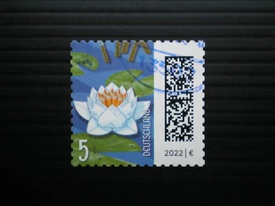 Germany 2021. SG 4427 Postally Used. 5c. Letters as lotus flowers. Perf 10. - image 1 of 2