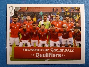 2022 Qatar World Cup FIFA Carrazini #124 Chile Soccer Team Sticker Promo Peru - Picture 1 of 2