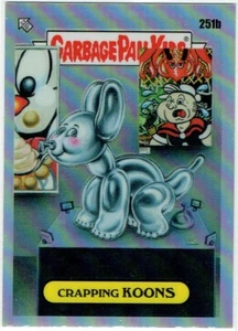 2023 Topps Chrome Garbage Pail Kids Series 6 Refractors #251b Crapping Koons - Picture 1 of 2