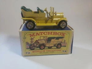 Caja Original Spyker Tourer Vintage Lesney Matchbox Y-16 Modelos de Ayer 1904 - Imagen 1 de 4