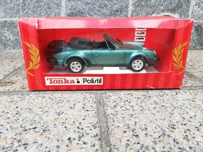PORSCHE 911 TURBO CABRIOLET TONKA POLISTIL SCALA 1:16 - Immagine 1 di 3