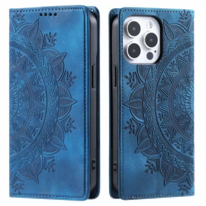 Leather Wallet Pattern Case Magnetic Stand Cover For iPhone 13 14 15 Pro Max - Imagen 1 de 41